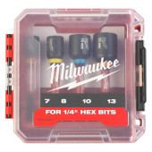 Набор торцевых насадок Milwaukee SHOCKWAVE IMPACT DUTY (4 шт)