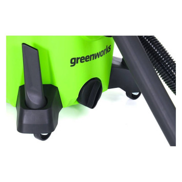 Пылесос строительный Greenworks G120WDV-3