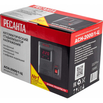 Стабилизатор напряжения Ресанта АСН-2000/1-Ц-4