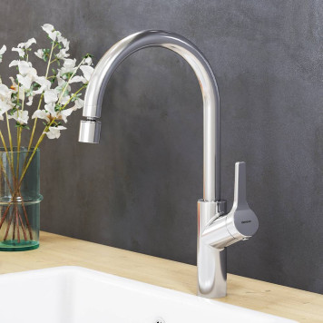 310722000 Смеситель для кухни с двухрежимным регулируемым аэратором-1