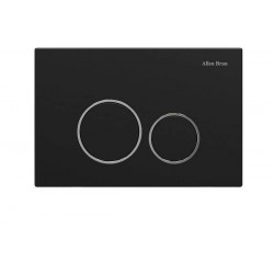 Allen Brau Priority Клавиша смыва 24,5x1,4x16,5h см, цвет: черный 9.20001.31