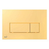 Кнопка смыва Alcaplast M575 пластик золото