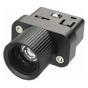 Накладной светильник iLedex Technical VISION48/22 4822-019-D22-2W-24DG-3000K-BK-1