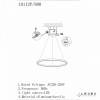 Подвесной светильник iLedex Axis 10112P/1-24W-3000K-D800 BR
