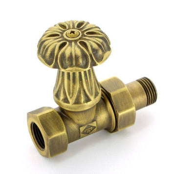 Вентиль ручной Carlo Poletti Artistic НВ 1/2 цвет бронзовый-2