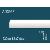 Напольный плинтус гибкий AD399F