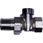 Клапан запорн д/рад Ду15 Ру16 ВР прям Пензапромарматура 008011000