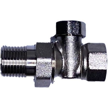 Клапан запорн д/рад Ду15 Ру16 ВР прям Пензапромарматура 008011000