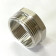Футорка резьбовая DN40х32 Н 1.1/2 x В 1.1/4 латунь никель