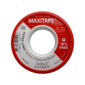Лента MAXITAPE (13,2 м х 12 мм х 0,1 мм; MD=0,7 г/см³) (красн. упак.)