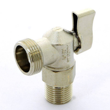 Кран шаровой для стиральных машин никелированный ITAP 1/2 х3/4-4