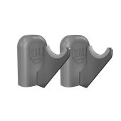 Комплект настенных регулируемых кронштейнов Royal Thermo Design 100, серебристые