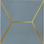 Витраж Декор голубой OP\E181\17067 15х15