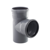 Тройник сер 110/110х87 ВК, РТП (25)