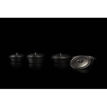 Глубокая кастрюля HS Y DT 20 BLACK MAT-2