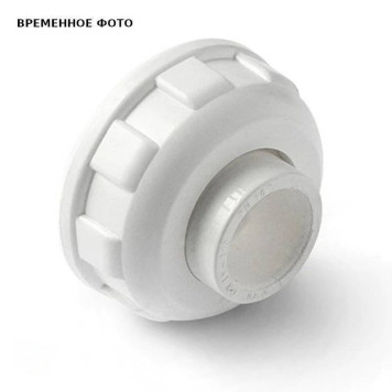 PP-R Муфта разъемная пластиковая Белая PN 10 63