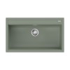 Omoikiri Kitagawa 86-LB-WG Кухонная мойка Artceramic 86x51 см, цвет: wind green 4993249