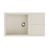 Omoikiri Sumi 86A-WH Кухонная мойка Artceramic 86x50 см, цвет: белый 4997104