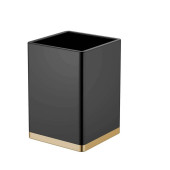 Boheme Стакан настольный, керамический, цвет: black 10961-B-G