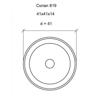Armadi Art Neoart Раковина чаша круглая 41,5х41,5х14h см, цвет: золото 819-G-1