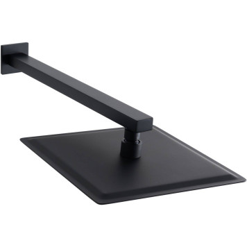 Allen Brau Infinity Верхний душ 30x30 см, цвет: черный 5.21A19-31-2