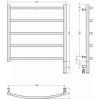 Сунержа Галант 3.0 Полотенцесушитель электрический 63,2x72,4h см, правое, без покрытия 00-5801-6060
