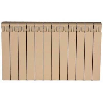 Rifar Monolit 500 12 секций, боковое подключение (айвори)