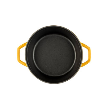 Глубокая кастрюля HS Y DT 24 YELLOW-1