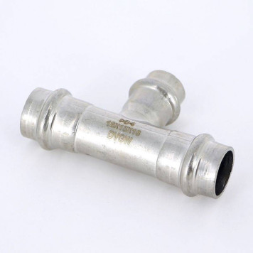 Тройник пресс IBP 18 х 15 х 18 нерж сталь-2