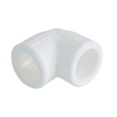 Угольник 90* Kalde d=90 для полипропиленовых труб под сварку (цвет белый) (3212-elb-900000)