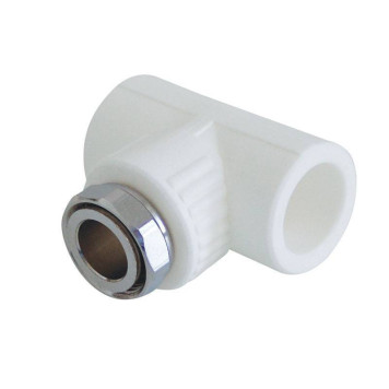 Тройник Kalde комбинированный с накидной гайкой 25х3/4.