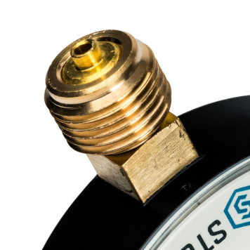 Манометр радиальный STOUT SIM-0010, Dn 100 мм, 1/2, 0-10 бар, кл.2.5-4