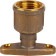 Uponor Smart Aqua QE Водорозетка 16-RP1/2 ВР L=43 мм