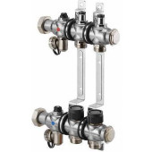 Группа коллекторная Oventrop Multidis SF 5 со встроенными регулирующими вставками на 5 контуров (1404555)