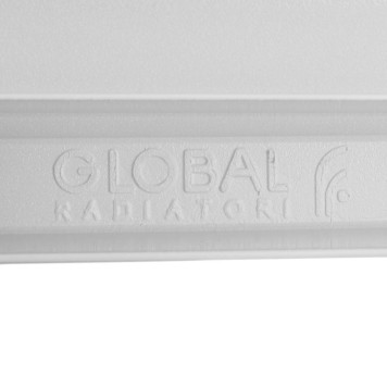 Радиатор алюминиевый Global ISEO 500 10 секций боковое подключение (белый RAL 9010) IS05001010 (IS05001010)-7