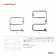 Электрический полотенцесушитель Energy E chrome G2