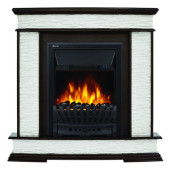 Каминокомплект:Очаг Electrolux EFP/P-1020LS, портал Scala Classic сланец скалистый бел., тёмн. Дуб