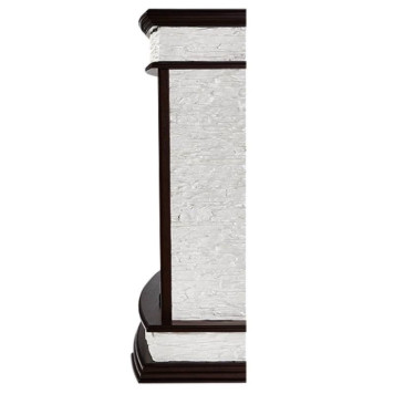 Каминокомплект:Очаг Electrolux EFP/P-1020LS, портал Scala Classic сланец скалистый бел., тёмн. Дуб-2