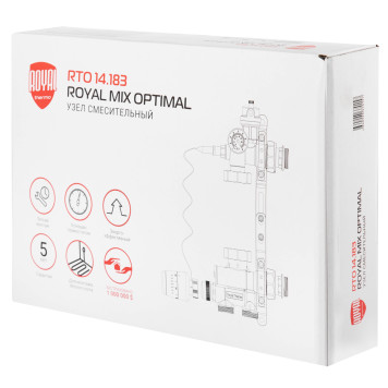 Узел смесительный Royal Thermo RoyalMix optimal без насоса 1-8