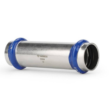 Муфта VARMEGA двухраструбная Inox Press надвижная 22x22-1