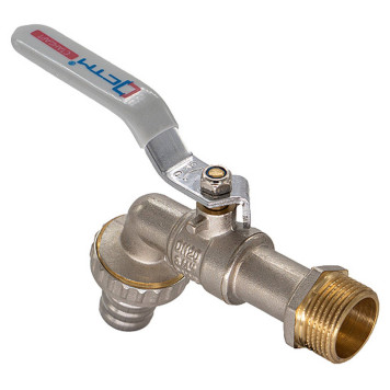 Кран шар. 1/2 с накид.гайкой бабочка СТМ СТАНДАРТ-4