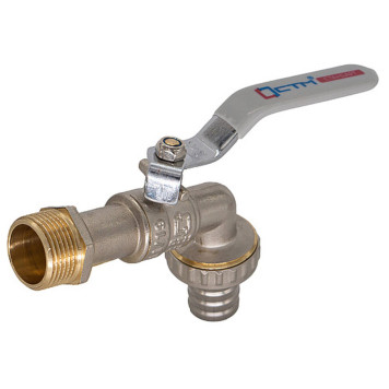 Кран шар. 1/2 с накид.гайкой бабочка СТМ СТАНДАРТ-5