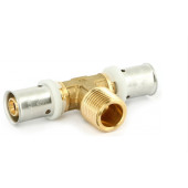 Тройник Uni-Fitt пресс-Н 16х1/2х16