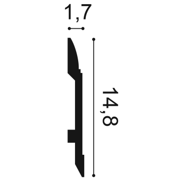 Плинтусы SX104F-2