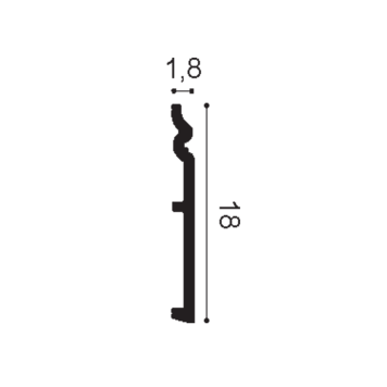 Плинтусы SX206 CONTOUR-2