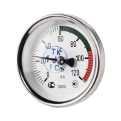 Термометр биметалл ТБП-Т 120С Дк63 L=50 G1/2  осев НПО ЮМАС