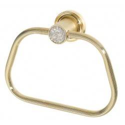 Boheme Royal Cristal Полотенцедержатель кольцо подвесной, цвет: золото 10925-G