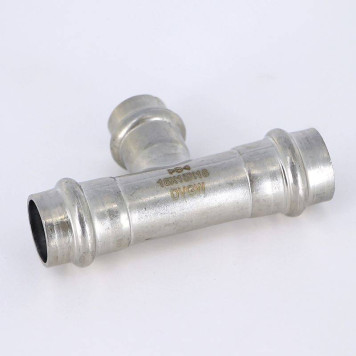 Тройник пресс IBP 18 х 15 х 18 нерж сталь-1