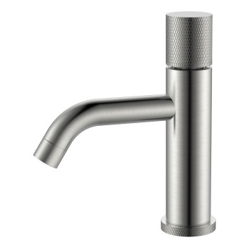 Boheme Stick Touch Смеситель для раковины длина излива 13,5 см, без дк, цвет: nickel brush 121-NB.2