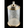 Boheme Murano Cristal Мусорное ведро круглое напольное, цвет: gold 10914-CRST-G